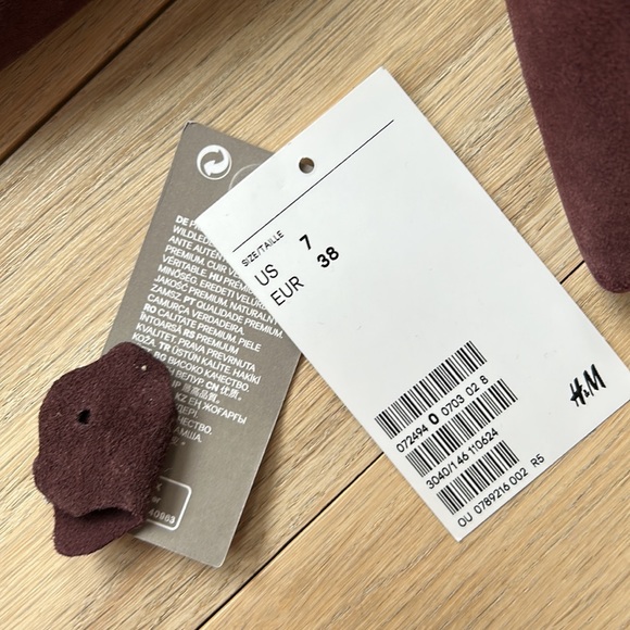 Suede HM high heels - Picture 10 of 15